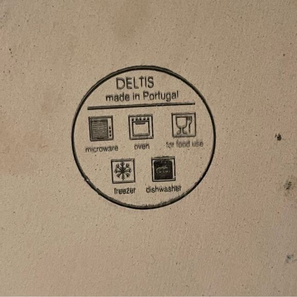 Deltis Fish Shaped Serving Dish Casserole Platter Tray Royal Cobalt Blue Pottery - Picture 3 of 6